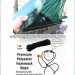 Premium Polyester Travel Hammock Rope