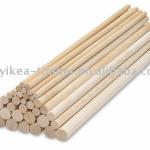 Wood Round Rod, Wooden Round Pole,Wood Round Bar /Wood Stick/Wood Dowel-MKRR
