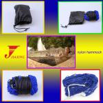 single nylon mesh hammock