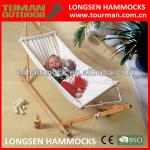 Baby Crib Hammock With Wood Stand-Baby Crib Hammock HC90101