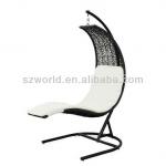 2014Special design outdoor furniture rattan hammock