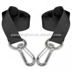 Pair of 10 Ft. Weather Resistant Hammock Tree Straps with Carabiner Hooks - Includes Carry Bag