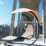 outdoor elegant reclining swing chair