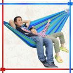 Folding outdoor hammock bed