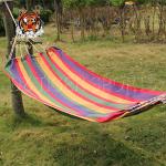 Stripe canvas hammock