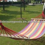 200*80cm outdoor hammock with wood frame