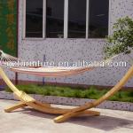 wooden hammock stand with hammock