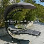Garden hammock stand with canopy