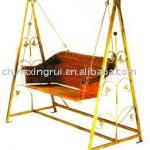 H-812 rattan garden swing chair
