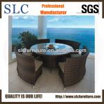On Promotion Outdoor Wicker Furniture Round Tables (SC-B8917)
