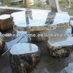 Good price of outdoor stone tables and benches-SE0003