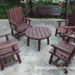 Exterior garden table and tables-