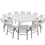 Lightweight Wedding Folding Plastic Table For Outdoor-plastic dining table and chair