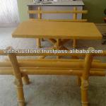 Table and Chairs artificial funiture-