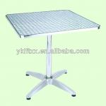 aluminum resturant square table-LFT-2052