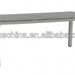 Plastic Wood Dining Table Square Table-T-01.200