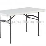 Plastic folding table