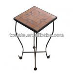 wrought iron flower pot stands/ mosaic patio furniture/wire flower pot plant stand