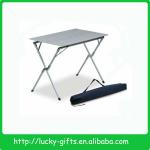 Square aluminium alloy metal folding table new