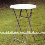 Small Plastic Folding Round Table Height 110cm