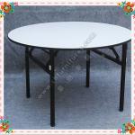 Modern and stable round folding outdoor table YC-T01-03