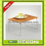 2013 new design cheap furniture bamboo folding table-HM1107-017