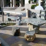 Gray Garden Stone Table-ST-089