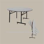 Steel frame round folding banquet tables-HC-6016