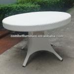 Outdoor Round Rattan Table KD frame