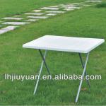 outdoor iron portable picnic folding table