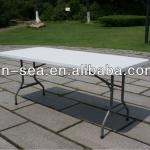 6FT plastic folding table/Plastic Commercial Table