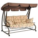 Multi-functional swing bed patio swing with canopy-HJSW-819