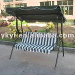 High Quality 3 Seats Garden Swing Chair with SGS Certificate