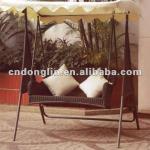 rattan swing sofa