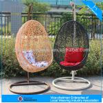hot sell garden rattan hanging swing bed