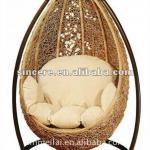 rattan egg hanging chair-rattan egg hanging chair HC-04