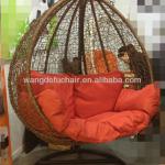 2014 new design outdoor/indoor rattan hanging swing chair HB-10