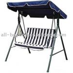 Steel pipe waterproof garden swing chair-RHC-4006