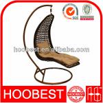 Rattan hanging bed, Factory Manufacturer Direct Wholesale, Nest weaving wicker encase style swing lounge chair seat with cushion-Rattan hanging bed: HB060002