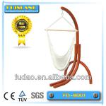 2014 good sales wooden garden swing bed outdoor hammock