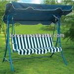 outdoor reclining swing chair with 3 seater