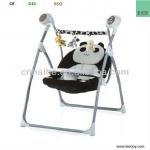 2-in-1 folding electric swing chair