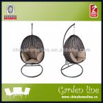 SKU9588 PE rattan cocoon hanging chair