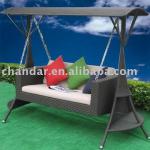 patio garden furniture, rattan swing chair