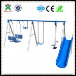 Multifunctional combination outdoor swing and slide/garden swing/swing set for kids QX-11086G-QX-11086G