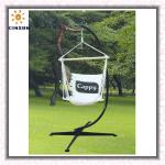 metal hanging chair stand,stainless steel hanging bubble chair,garden hanging chair