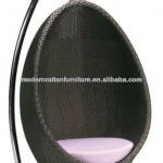 rattan furniture italian design sling egg chair - wicker hanging chair