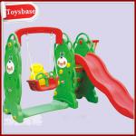 Plastic outdoor playground swing