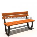 150cm Garden Bench with Wooden Seat and Back