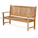 outdoor wooden bench